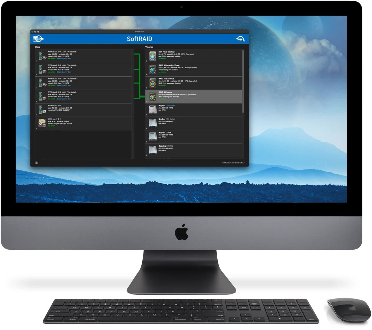 owc softraid on imac