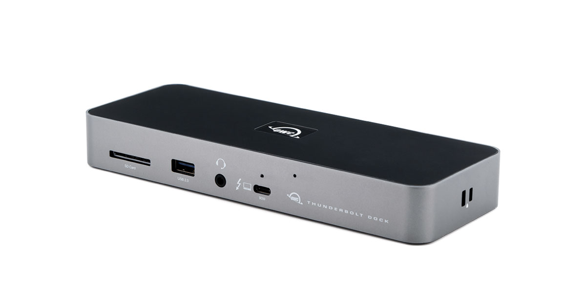 OWC 11-Port Thunderbolt Dock適用於M1 Mac, 有Thunderbolt 3的Mac和有